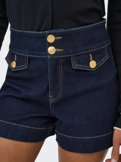 ONLEMILIA Cintura alta Corte regular Shorts vaqueros