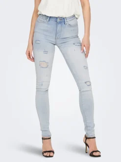 ONLFOREVER Cintura alta Corte skinny Vaqueros