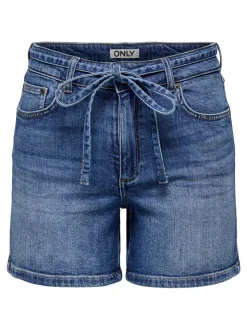 ONLGIANNA Cintura media Corte regular Shorts vaqueros
