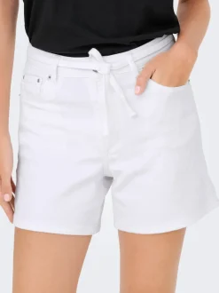ONLGIANNA Cintura media Corte regular Shorts vaqueros