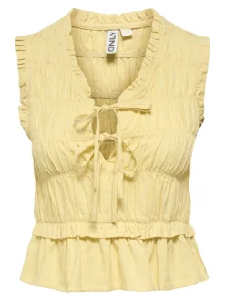 ONLGOA Lino Blusa