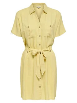 ONLGOA Lino Vestido corto