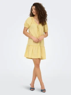 ONLGOA Lino Vestido corto