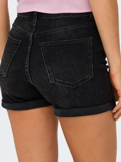 ONLJOSEPHINE Cintura alta Corte regular Shorts vaqueros