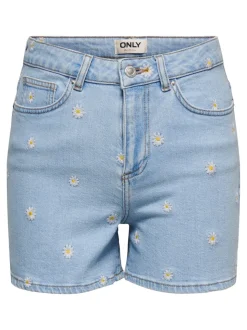 ONLJOSEPHINE Cintura alta Corte loose Shorts vaqueros