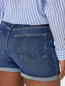 ONLJOSEPHINE Cintura alta Corte regular Shorts vaqueros