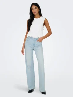 ONLJUICY Cintura alta Corte wide leg Vaqueros