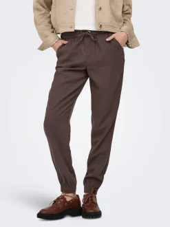 ONLKELDA-EMERY Corte regular Pantalones de pernera ancha