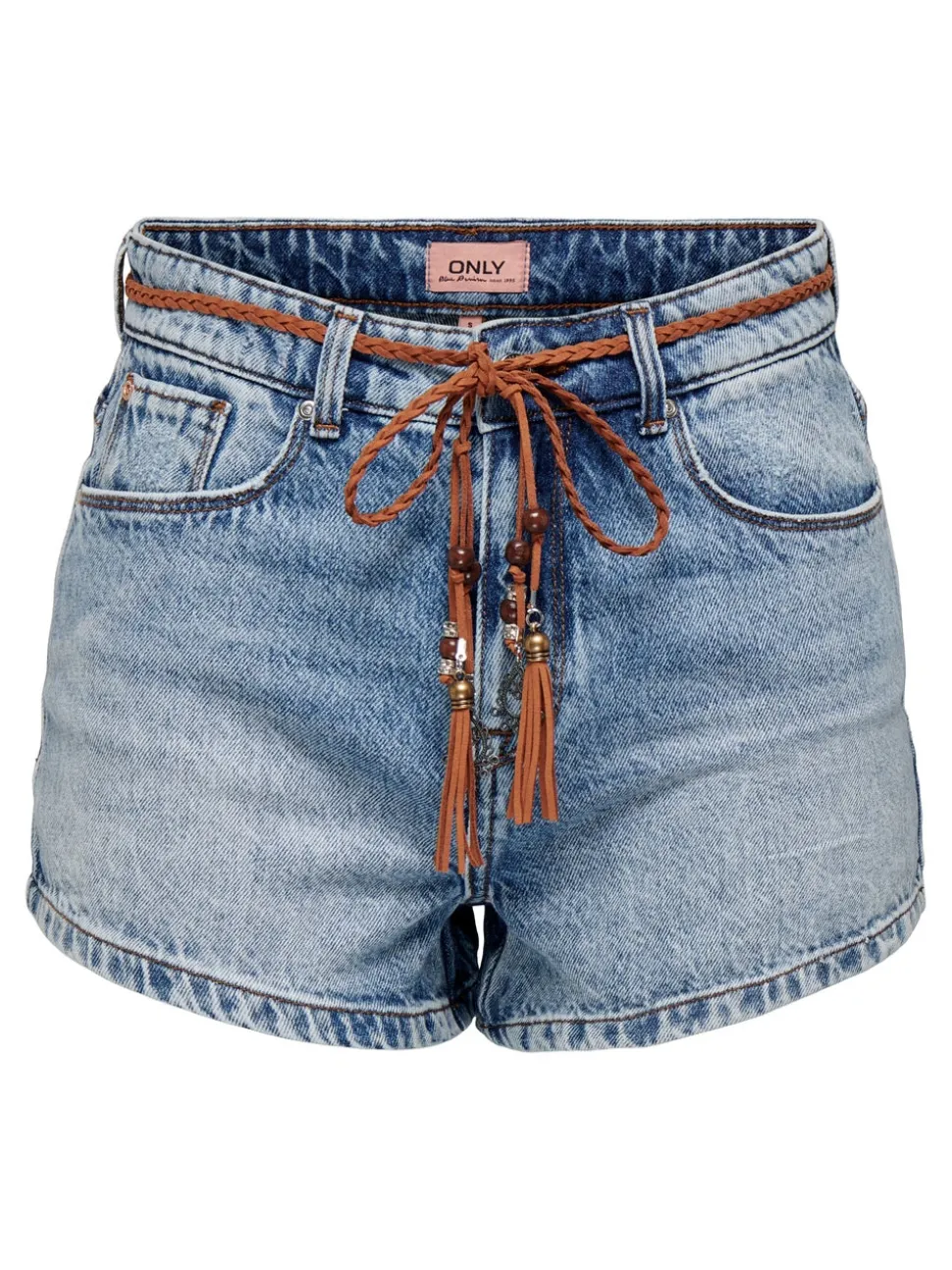 ONLKELLY Cintura alta Corte regular Shorts vaqueros