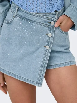 ONLLESLY Denim Falda vaquera Falda corta