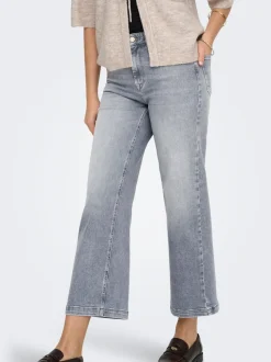 ONLMADISON Cintura alta Corte wide leg Corte cropped Vaqueros