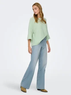 ONLMADISON Cintura alta Corte wide leg Vaqueros