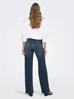 ONLMADISON Cintura alta Corte wide leg Vaqueros