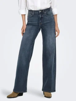 ONLMADISON Cintura alta Corte wide leg Vaqueros