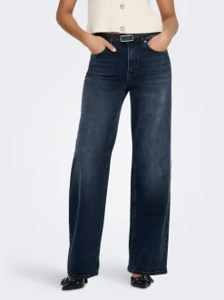 ONLMADISON Cintura alta Corte wide leg Vaqueros