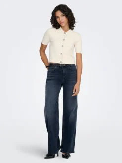 ONLMADISON Cintura alta Corte wide leg Vaqueros