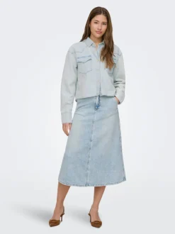 ONLMINDY Denim Falda vaquera Falda larga