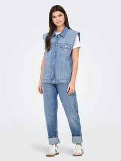 ONLMYRNA Chaleco vaquero