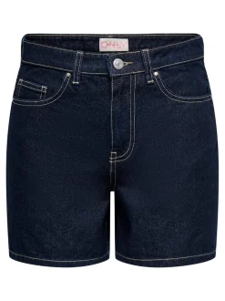 ONLPHINE Cintura alta Corte regular Shorts vaqueros