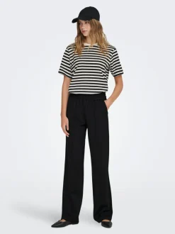ONLPOPTRASH-SUKI Corte loose Pantalones de pernera ancha