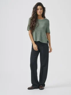 ONLPOPTRASH-SUKI Corte loose Pantalones de pernera ancha