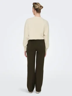 ONLPOPTRASH-SUKI Corte loose Pantalones de pernera ancha