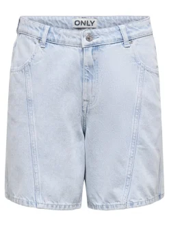 ONLREBECCA Cintura media Corte regular Shorts vaqueros