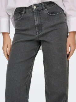 ONLSANNA Cintura alta Corte wide leg Vaqueros