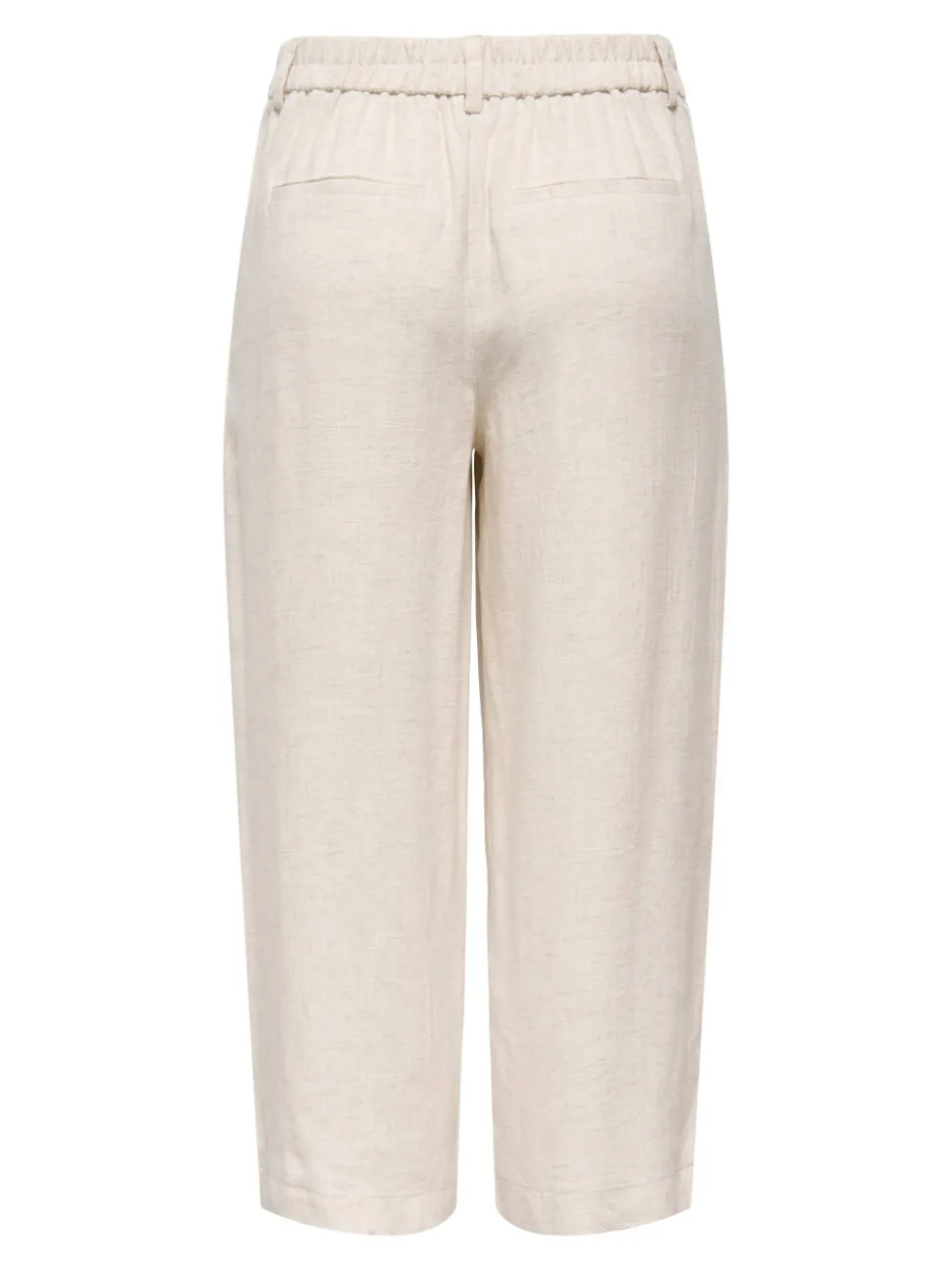ONLSIESTA Corte cropped Lino Pantalones culote