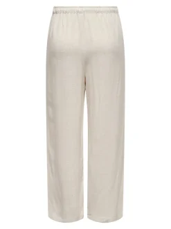 ONLSIESTA Corte straight Lino Pantalones