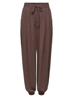 ONLSIESTA Corte wide leg Lino Pantalones de pernera ancha