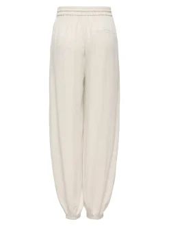 ONLSIESTA Corte wide leg Lino Pantalones de pernera ancha