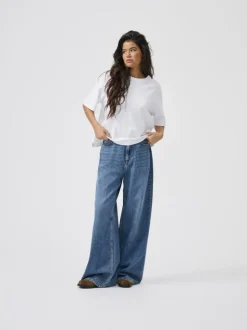 ONLSILKY Cintura alta Corte wide leg Vaqueros