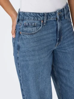 ONLSILKY Cintura alta Corte wide leg Vaqueros