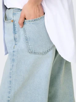 ONLSILKY Cintura alta Corte wide leg Vaqueros
