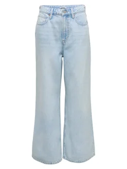 ONLSILKY Cintura alta Corte wide leg Vaqueros