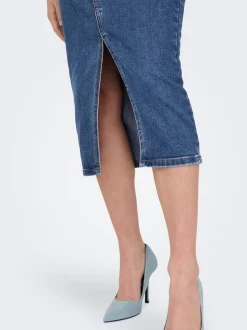 ONLSIRI Denim Falda vaquera Falda midi
