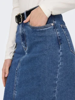 ONLSIRI Denim Falda vaquera Falda midi