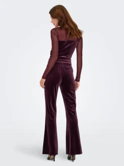 ONLSMOOTH Corte flared Pantalones