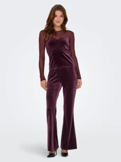 ONLSMOOTH Corte flared Pantalones