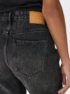 ONLSONNY Cintura alta Corte regular Shorts vaqueros