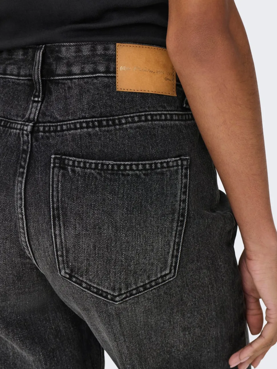 ONLSONNY Cintura alta Corte regular Shorts vaqueros