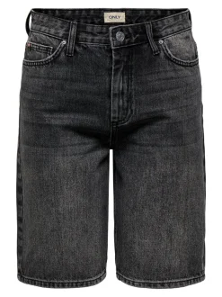 ONLSONNY Cintura alta Corte regular Shorts vaqueros
