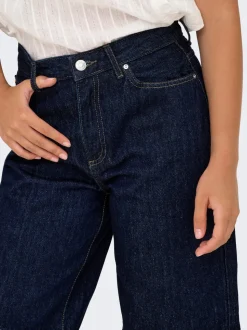 ONLSONNY Cintura alta Corte regular Shorts vaqueros