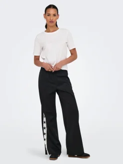 ONLSTAR Corte regular Pantalones de pernera ancha