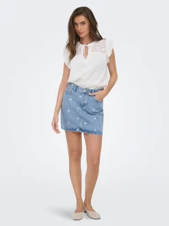ONLSTELLA Denim Falda vaquera Falda corta