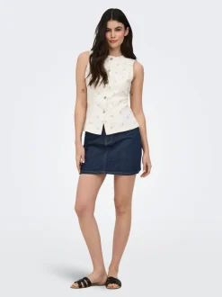 ONLSTELLA Denim Falda vaquera Falda corta