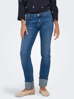 ONLSUI Cintura media Corte slim Vaqueros