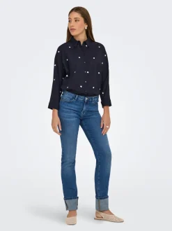 ONLSUI Cintura media Corte slim Vaqueros