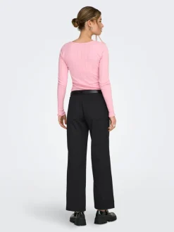 ONLTANNY Corte wide leg Pantalones chinos